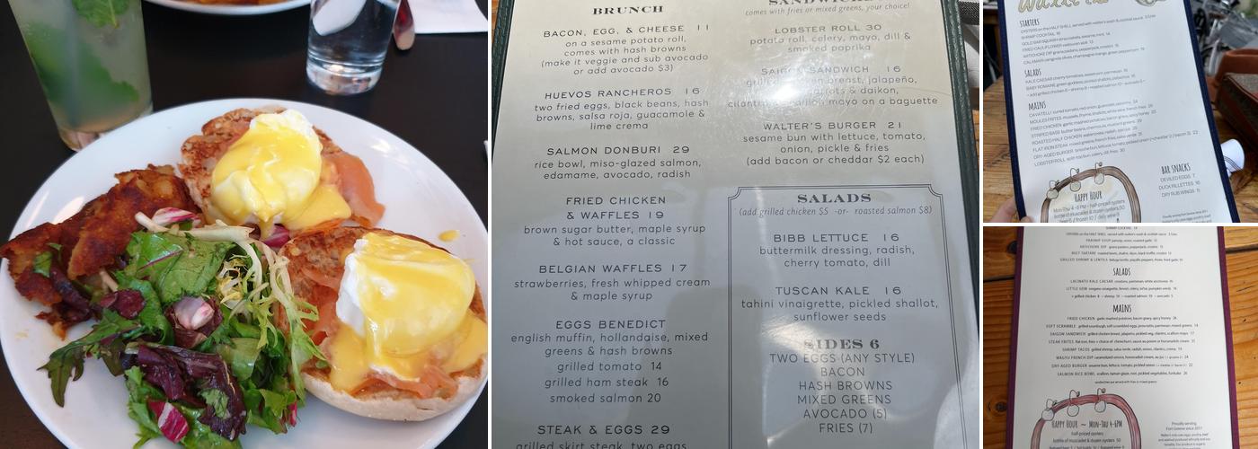 Walter's Menu