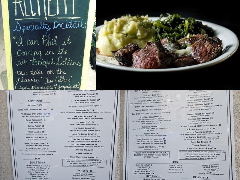 Alchemy Menu