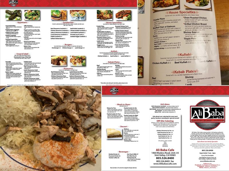 Ali Baba Restaurant Menu