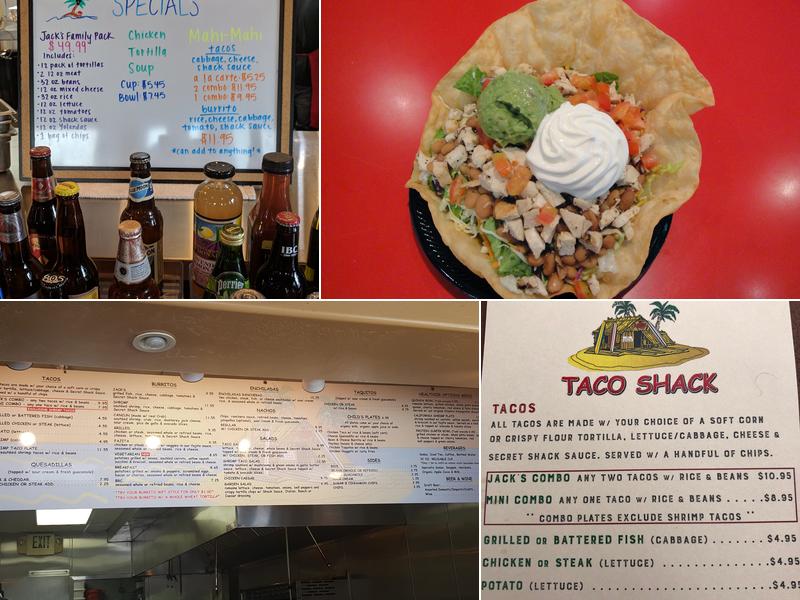 Snapper Jack's Taco Shack Menu