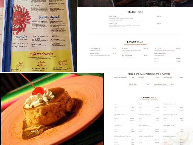 Don Cuco Mexican Restaurant Menu