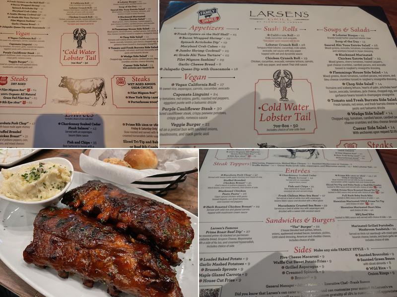 Larsen's Grill Menu