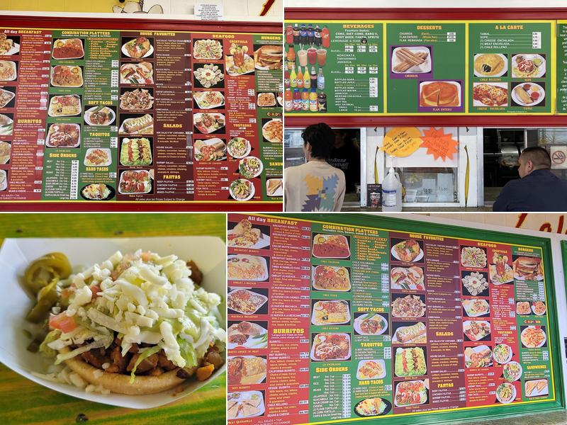 Lalo's Fast Food Menu