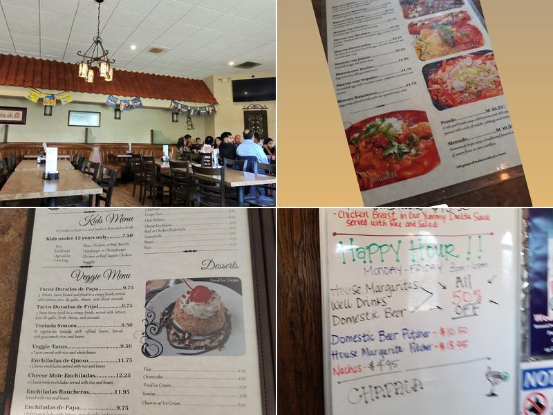 Chapala Mexican Restaurant Menu