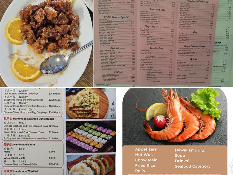 Golden Chicken Inn Menu