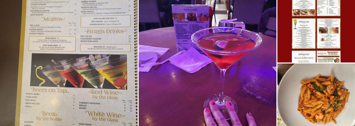 Jimmy's Grand Cafe Menu