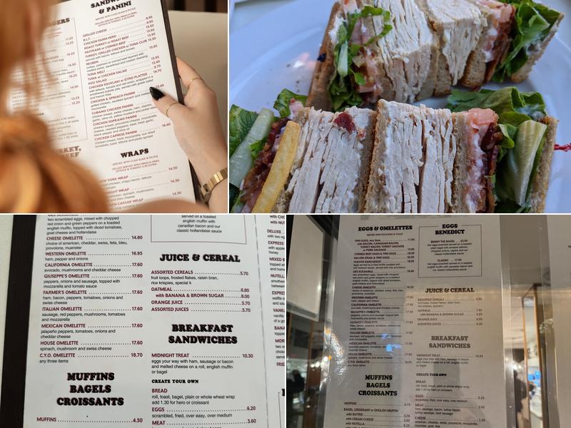 Midnight Express Diner Menu