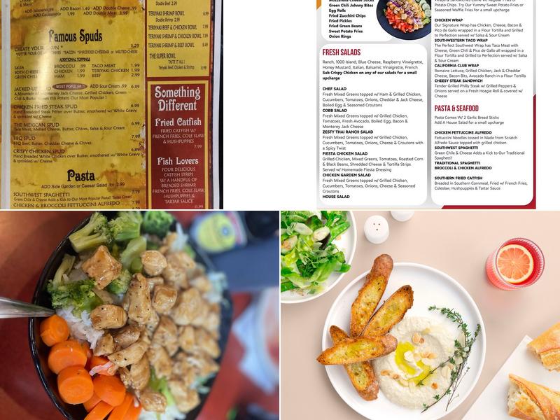 Something Different Grill Menu