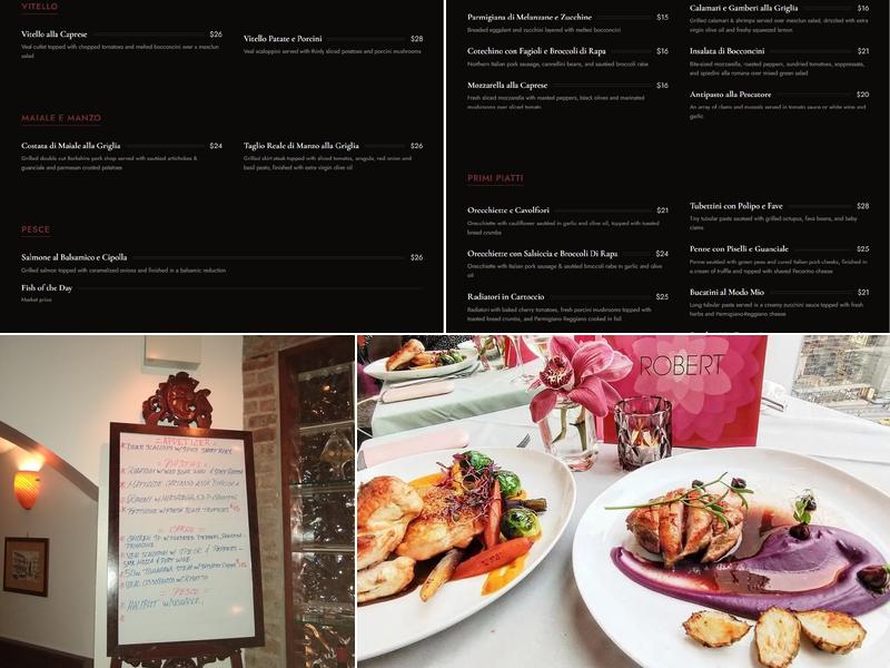Roberto's Menu