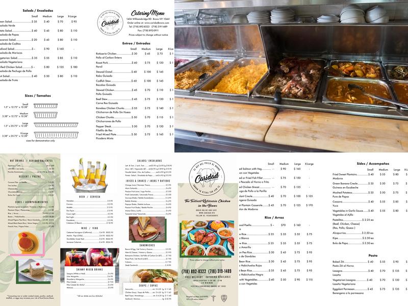 Caridad Williamsbridge Menu