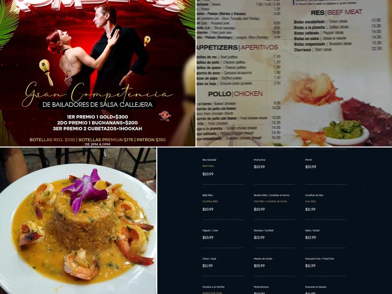 Roy's Restaurant Bar Menu