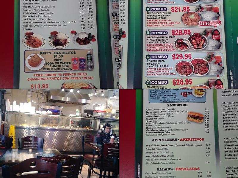 Steven Restaurant Menu