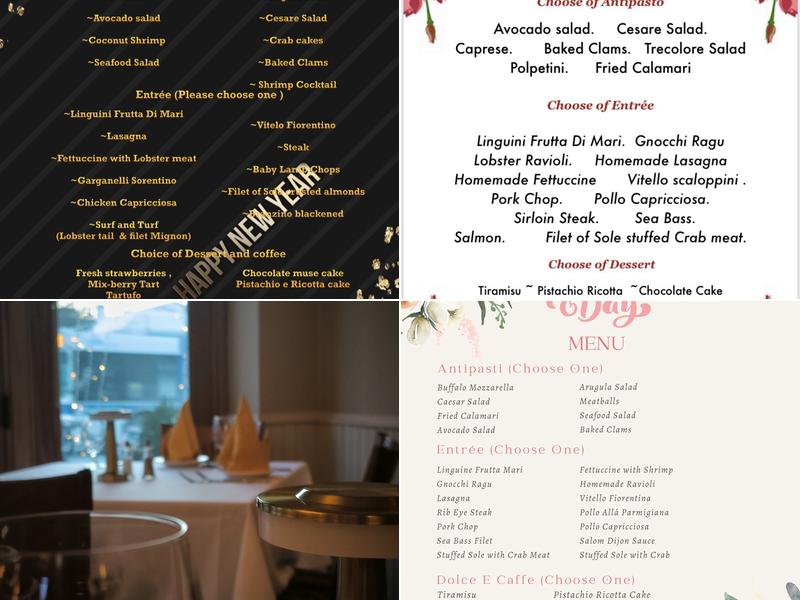 Da Franco & Tony Menu