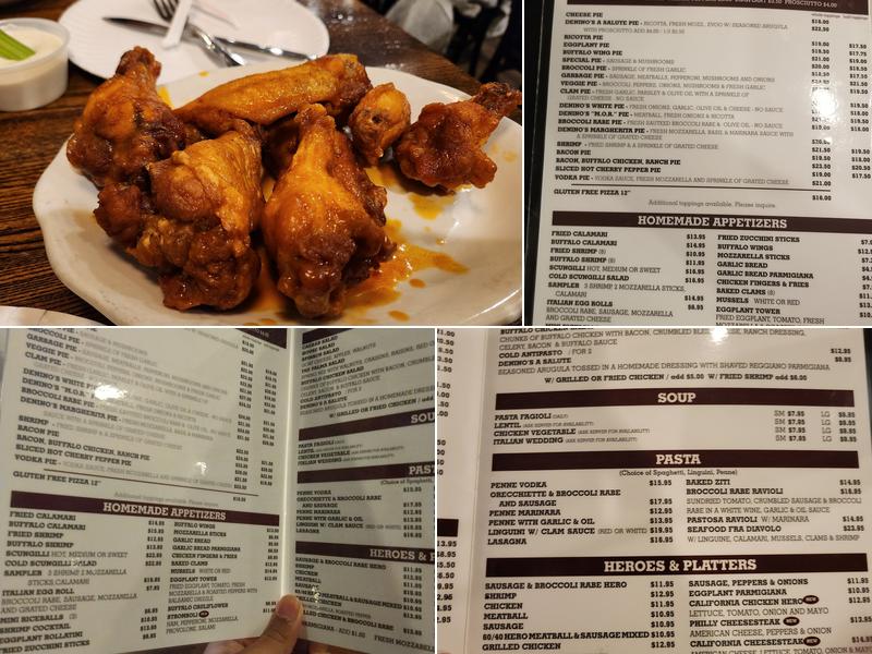 Denino’s Pizzeria & Tavern Menu