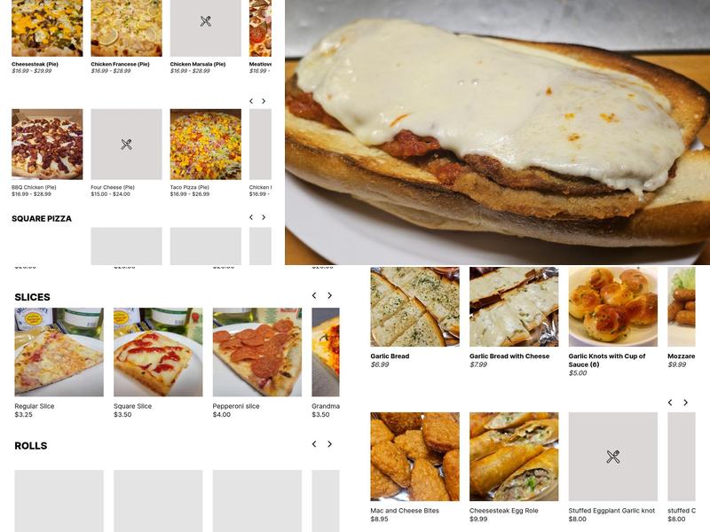 Delafield Pizza Menu