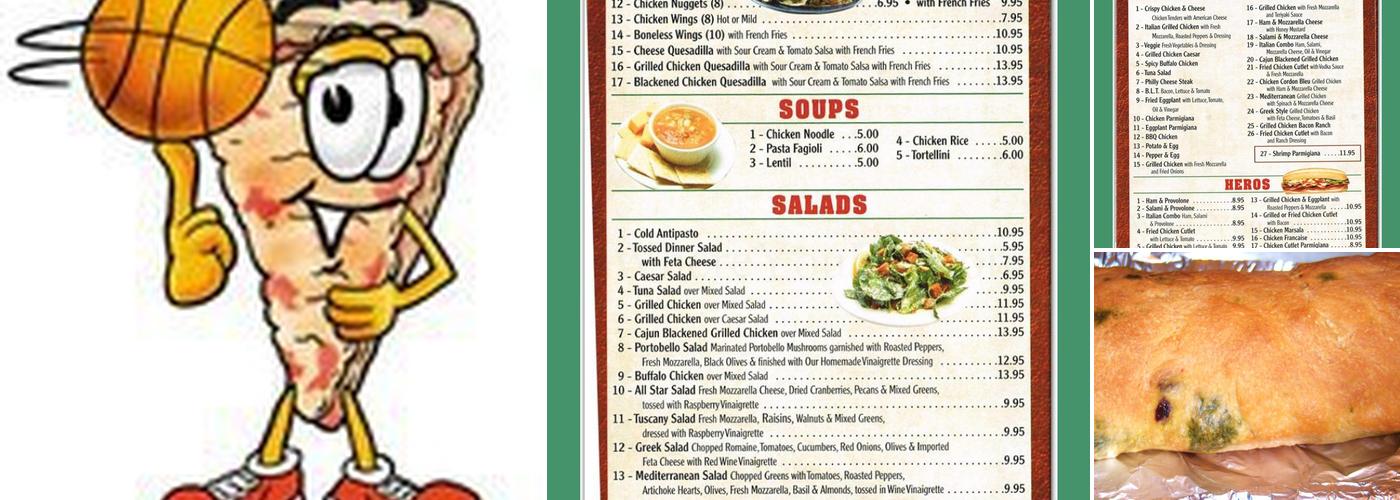 All Star Cafe & Pizza Menu