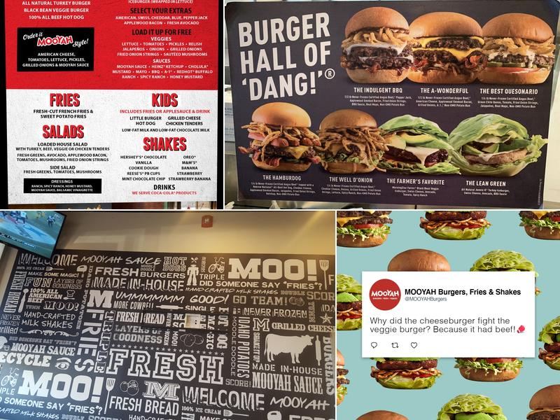 MOOYAH Burgers, Fries & Shakes Menu