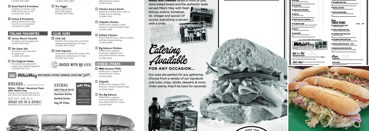 Jersey Mike's Subs Menu