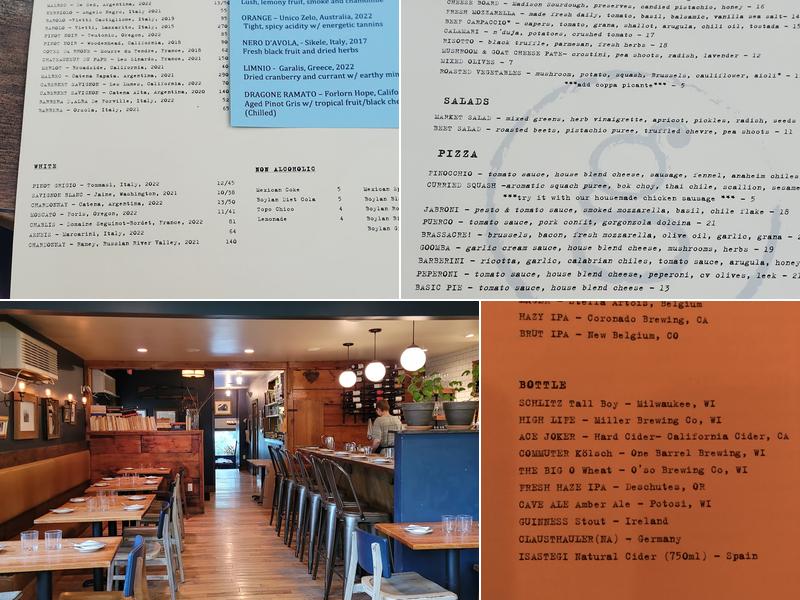 Grampa's Pizzeria Menu