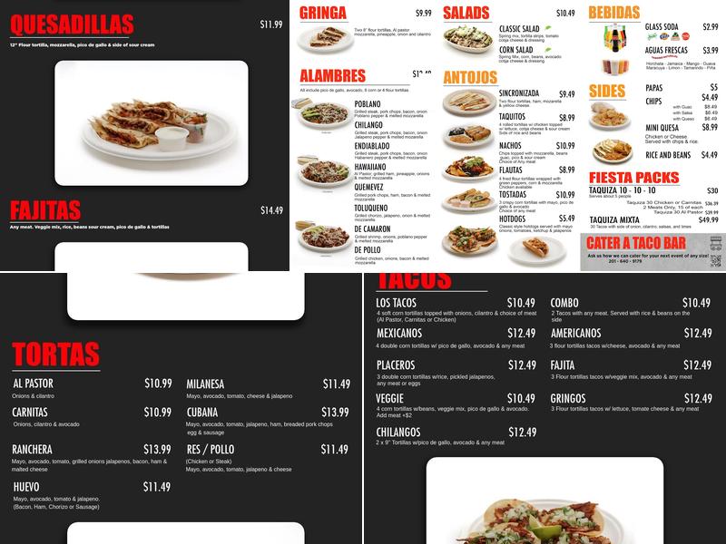 Taqueria Los Güeros Menu