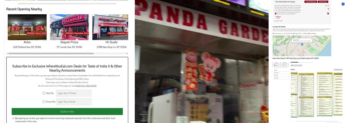 New Panda Garden Menu