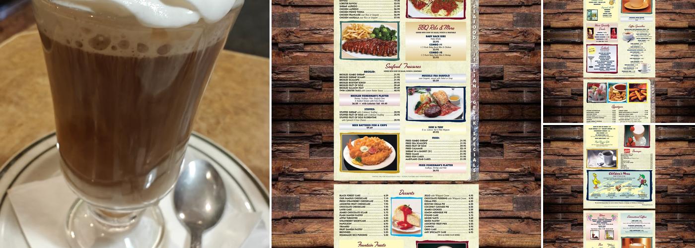 Mike's Unicorn Diner Menu