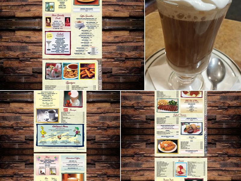 Mike's Unicorn Diner Menu