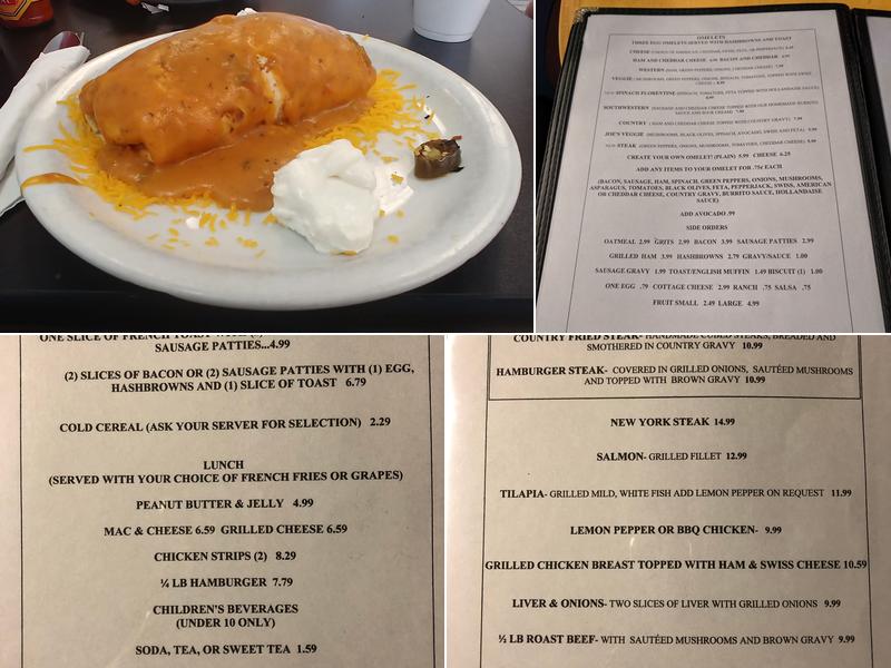 Bishop’s Grill West Menu