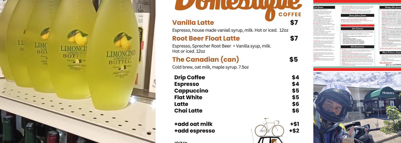 Fraboni's Italian Specialties & Delicatessen-East Menu