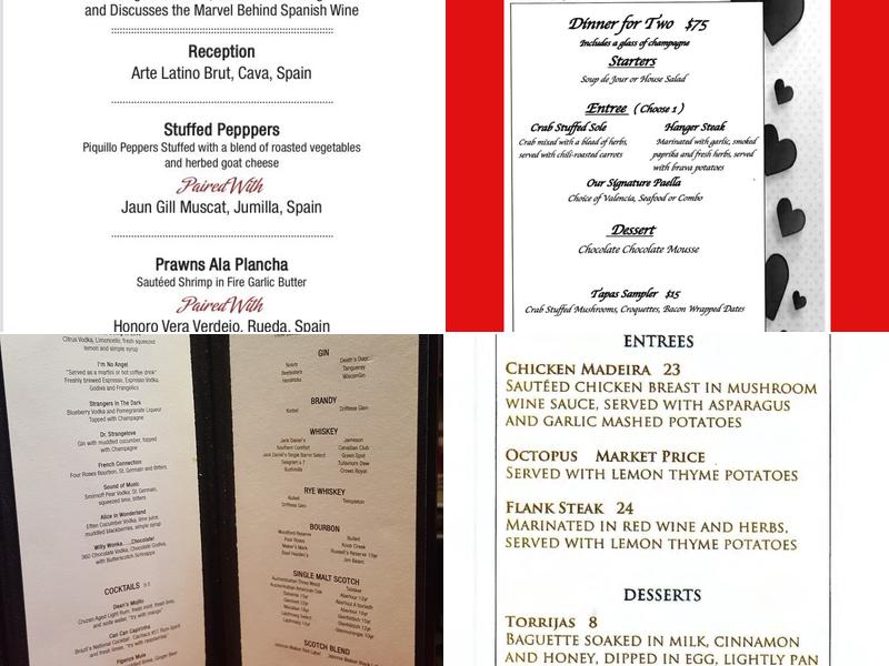 The Icon Restaurant Menu