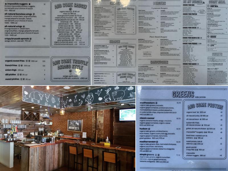 Bareburger Menu