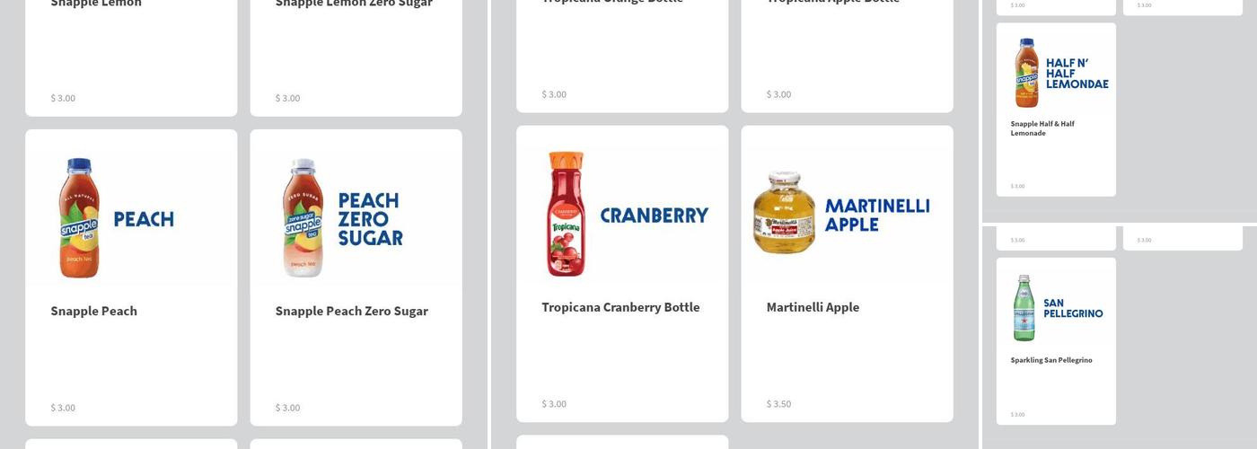 Lenwich Menu