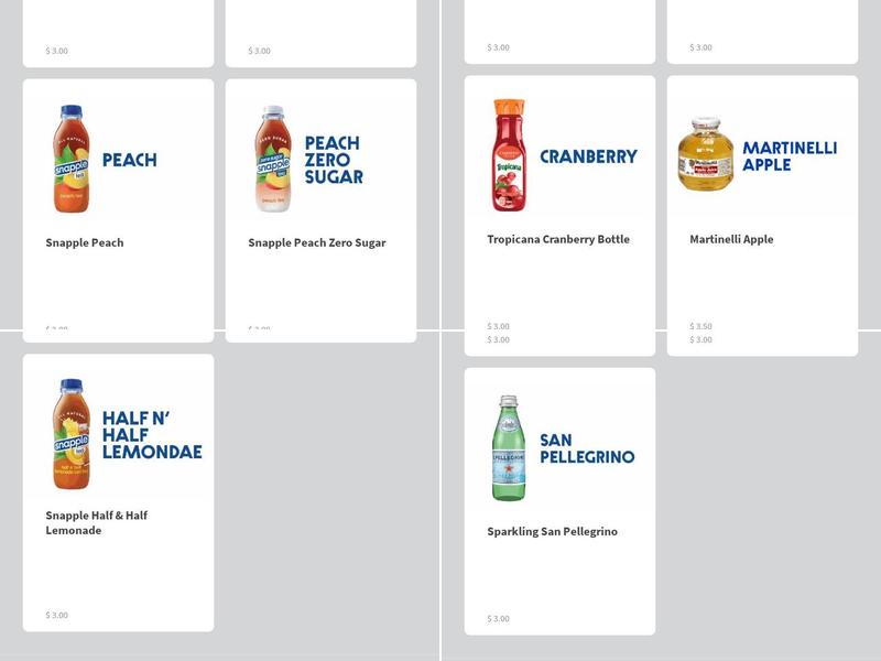 Lenwich Menu
