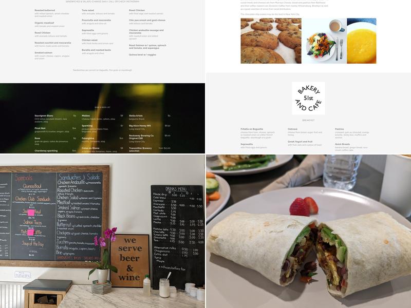 51st Bakery & Cafe Menu