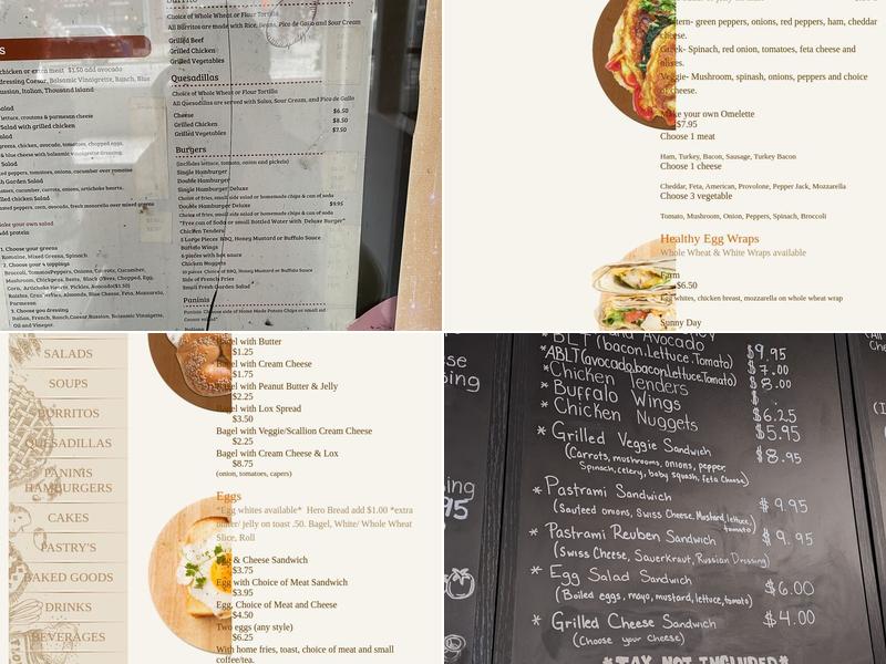 Brother’s bakery Café Menu