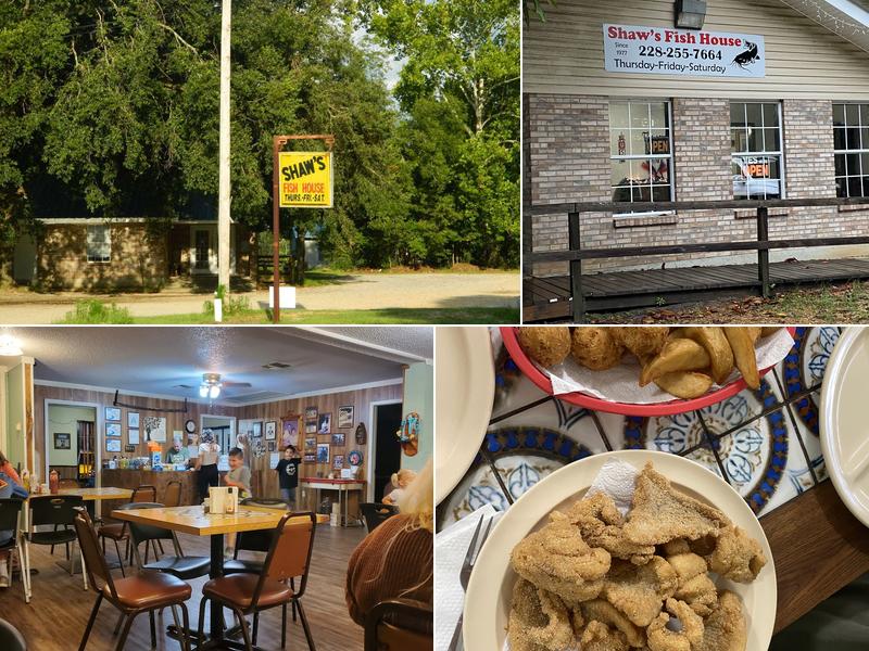 Shaw's Fish House 1530 MS-53, Perkinston