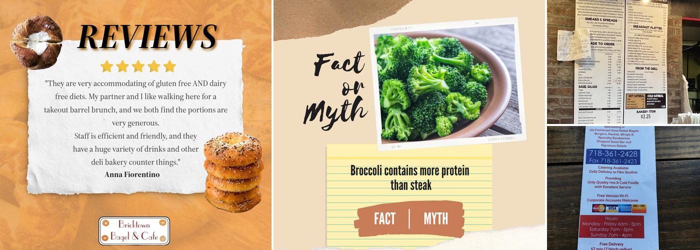 Bricktown Bagels & Cafe Menu