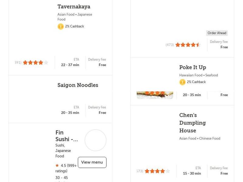 Echo Tap & Grill Menu