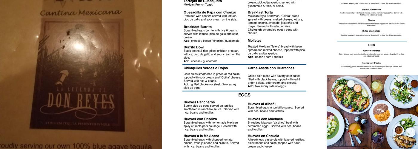 Móle Mexican Bar & Grill - Upper East Side Menu