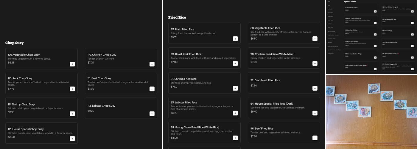 Dragon Gate Menu