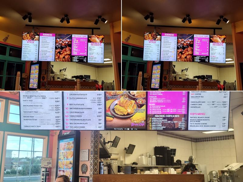 Rosa's Café & Tortilla Factory Menu