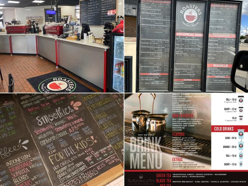 Roasters Coffee & Tea Menu