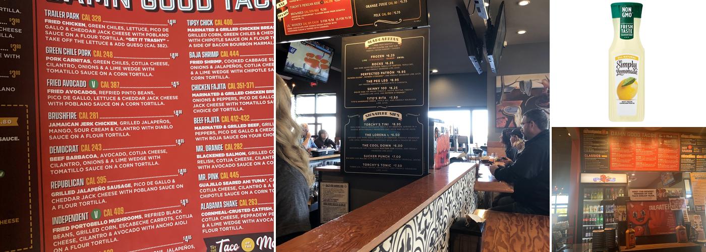 Torchy's Tacos Menu
