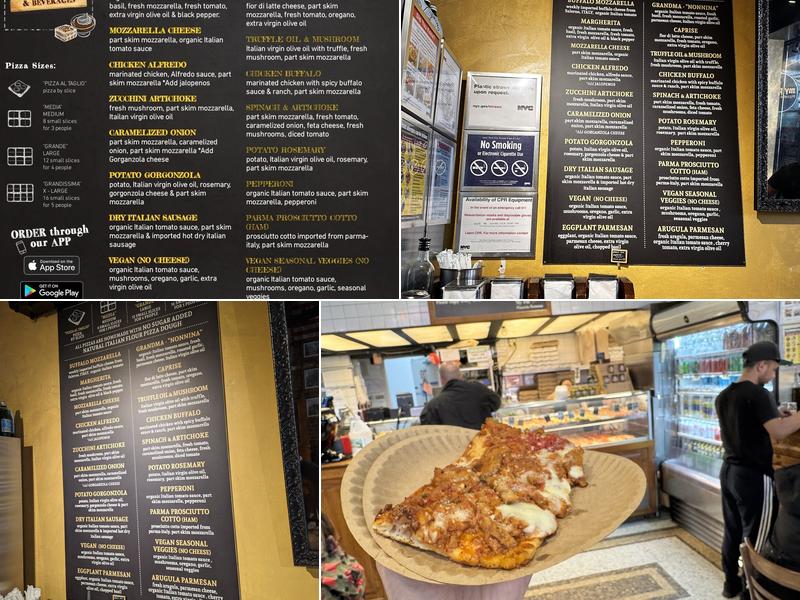 My Pie Pizzeria Romana Menu