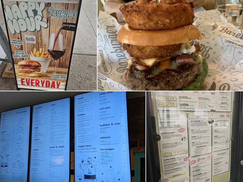 Bareburger Menu