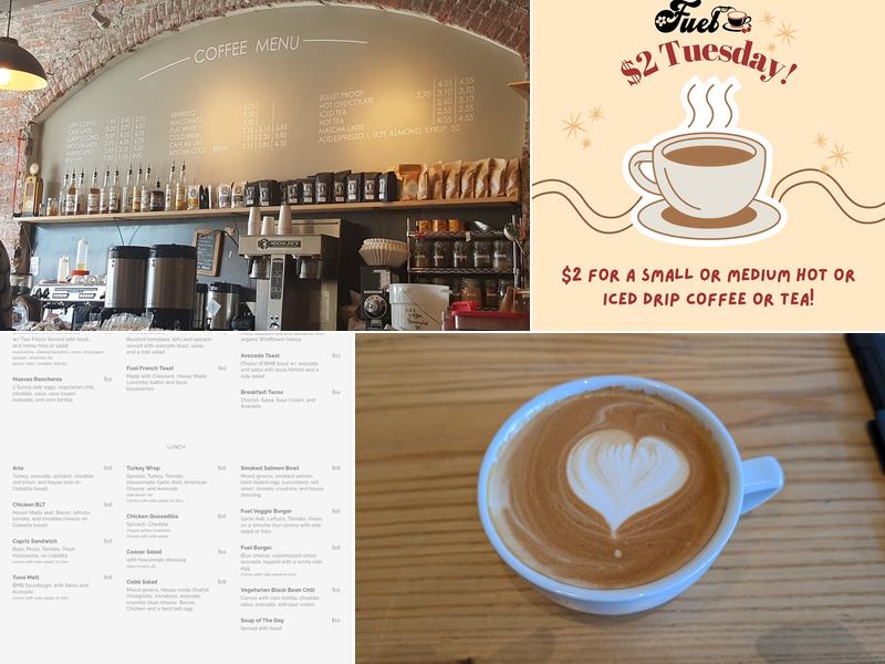 Fuel Coffee Menu