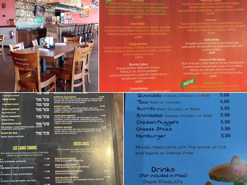 Los Cabos Mexican Grill Menu