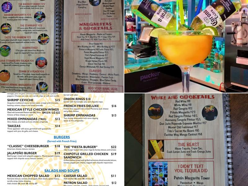 Patron Menu