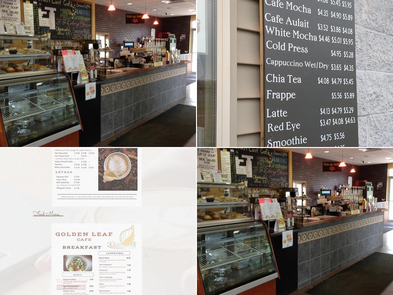 Golden Leaf Cafe Menu