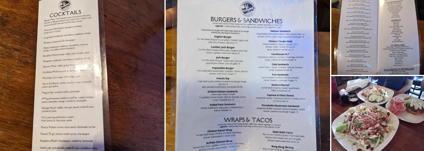 Log Jam Menu